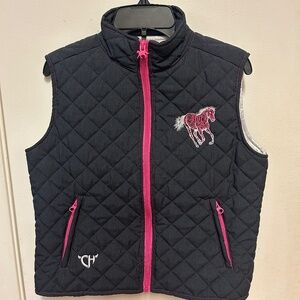 Girls western Vest